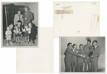 Lot of Twenty 10 x 8 Glossy Photos With Shemp as Third Stooge, From Various Films & Public Appearances -- One Photo Trimmed, Overall Very Good Condition -- List of 15 Films at NateDSanders.com